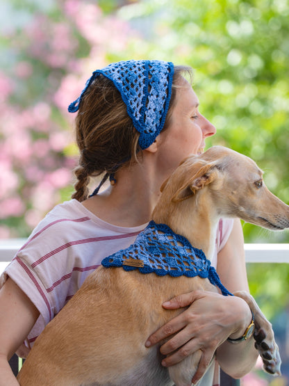 Bandana de crochet ZAFIRA