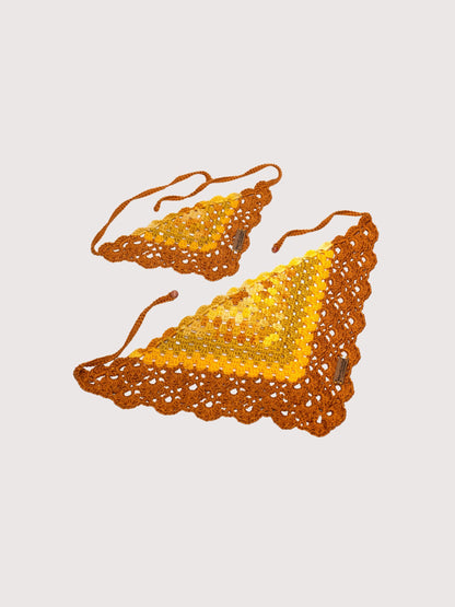Bandana de crochet NURA