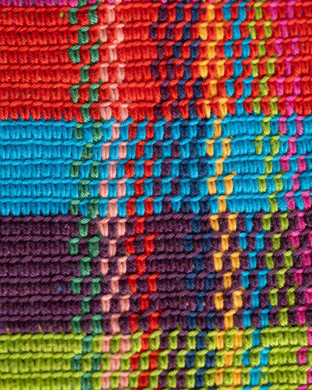 Bolso de mano de crochet TILDA