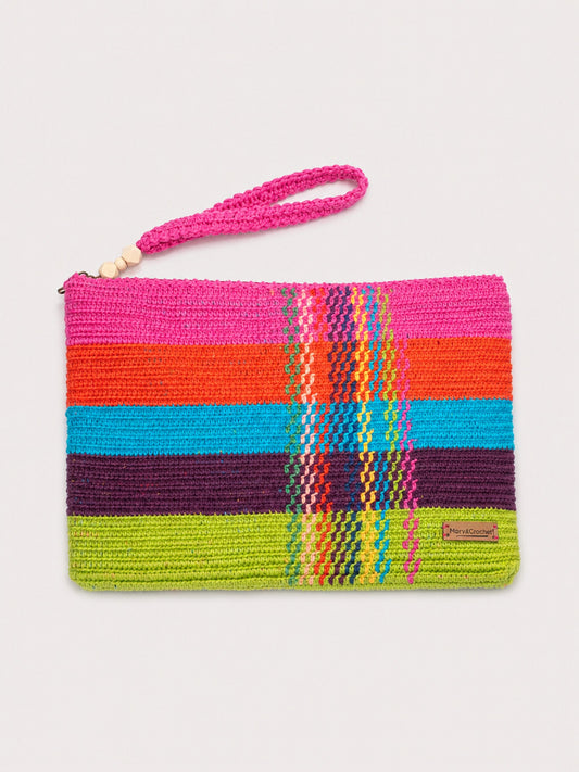 Bolso de mano de crochet TILDA