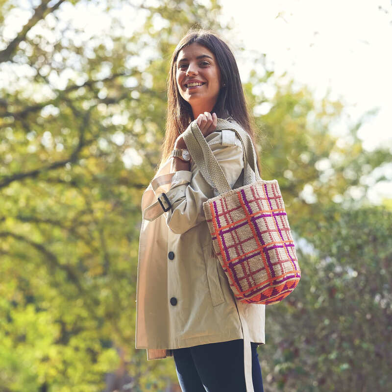 Bolso Tote Crochet CANELA