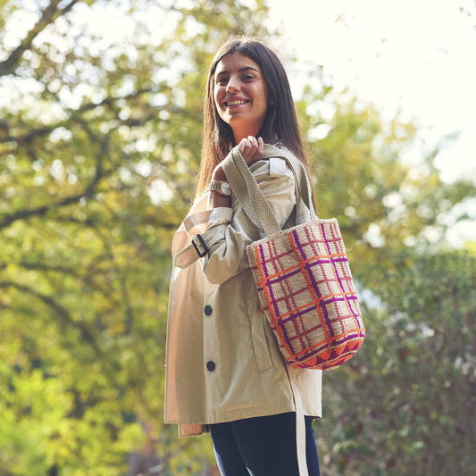 Bolso Tote Crochet CANELA