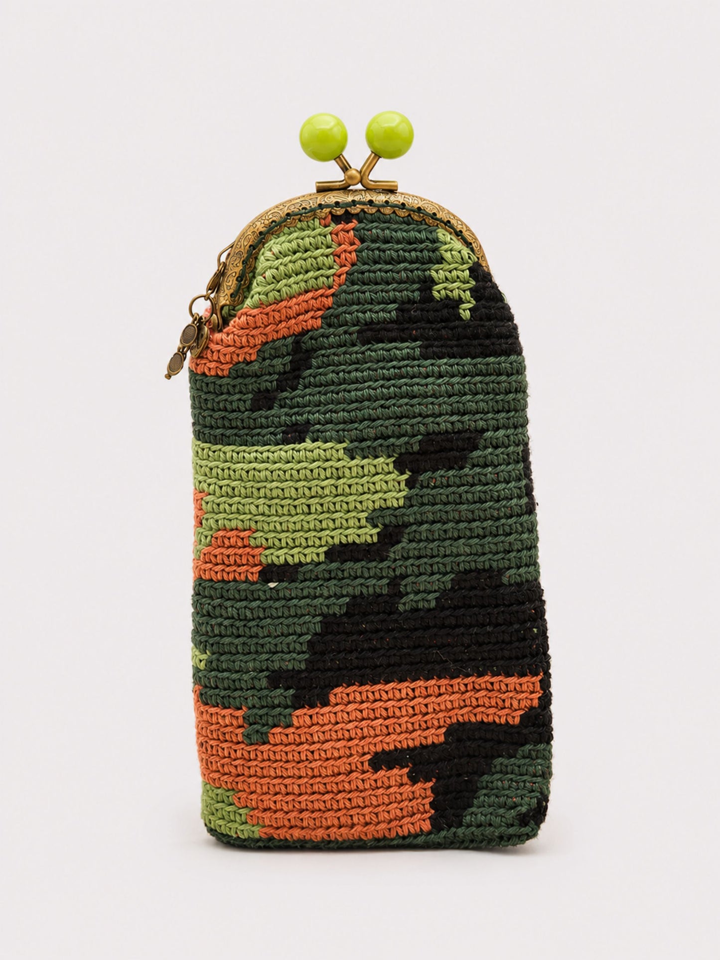 Funda de gafas de crochet CAMUFLAJE