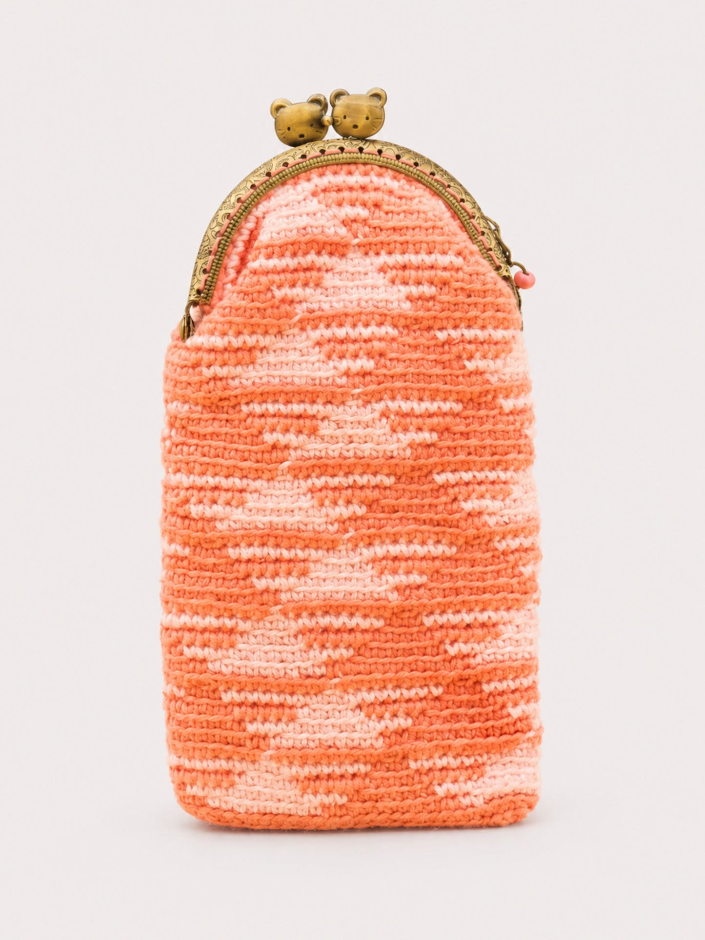 Funda de gafas de crochet GATITOS