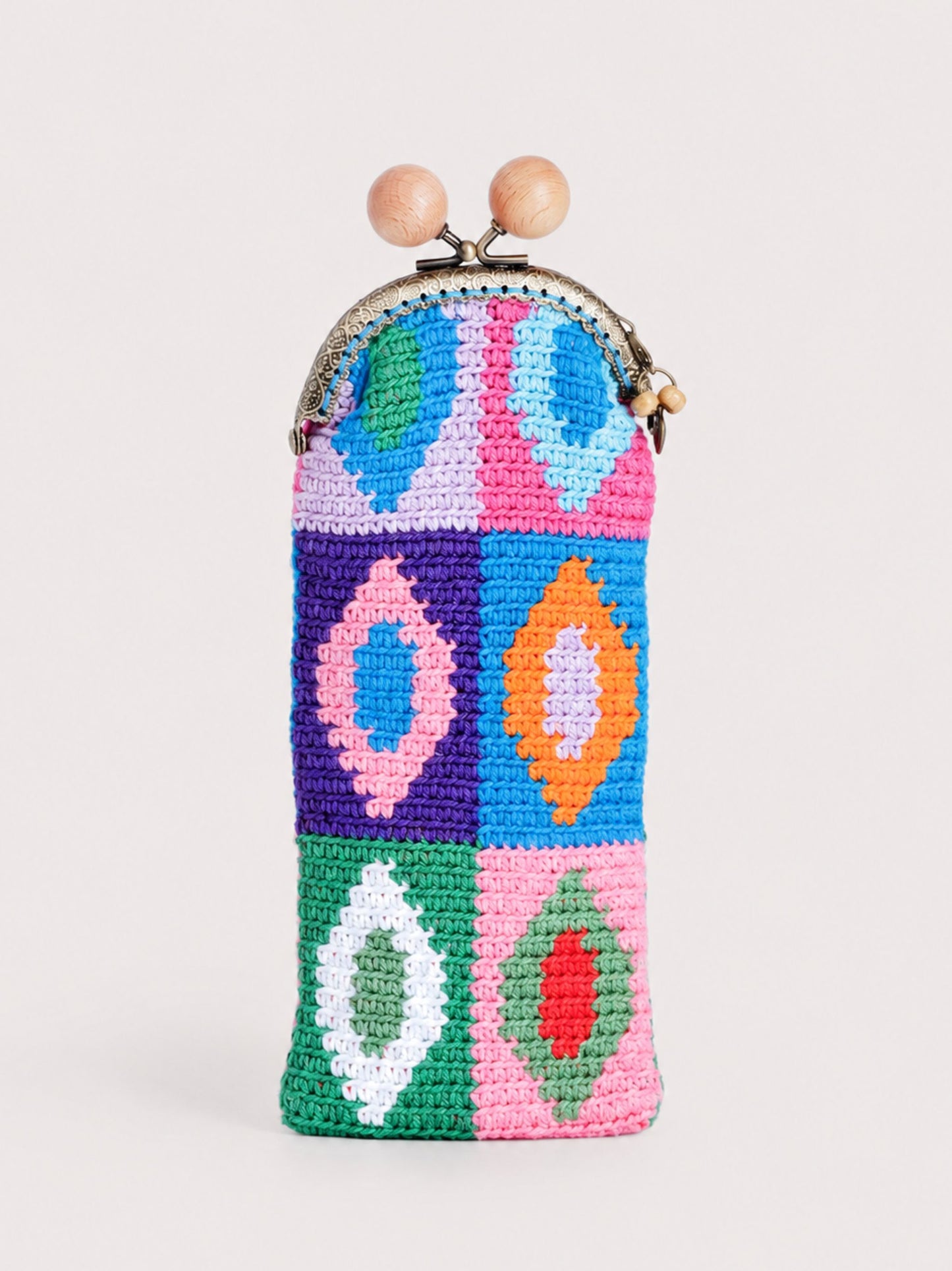 Funda de gafas de crochet IRIS