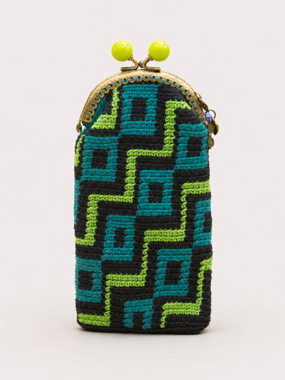 Funda de Gafas de Crochet LABERINTO