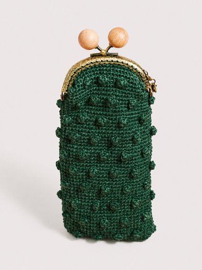 Funda de gafas de crochet PERLA
