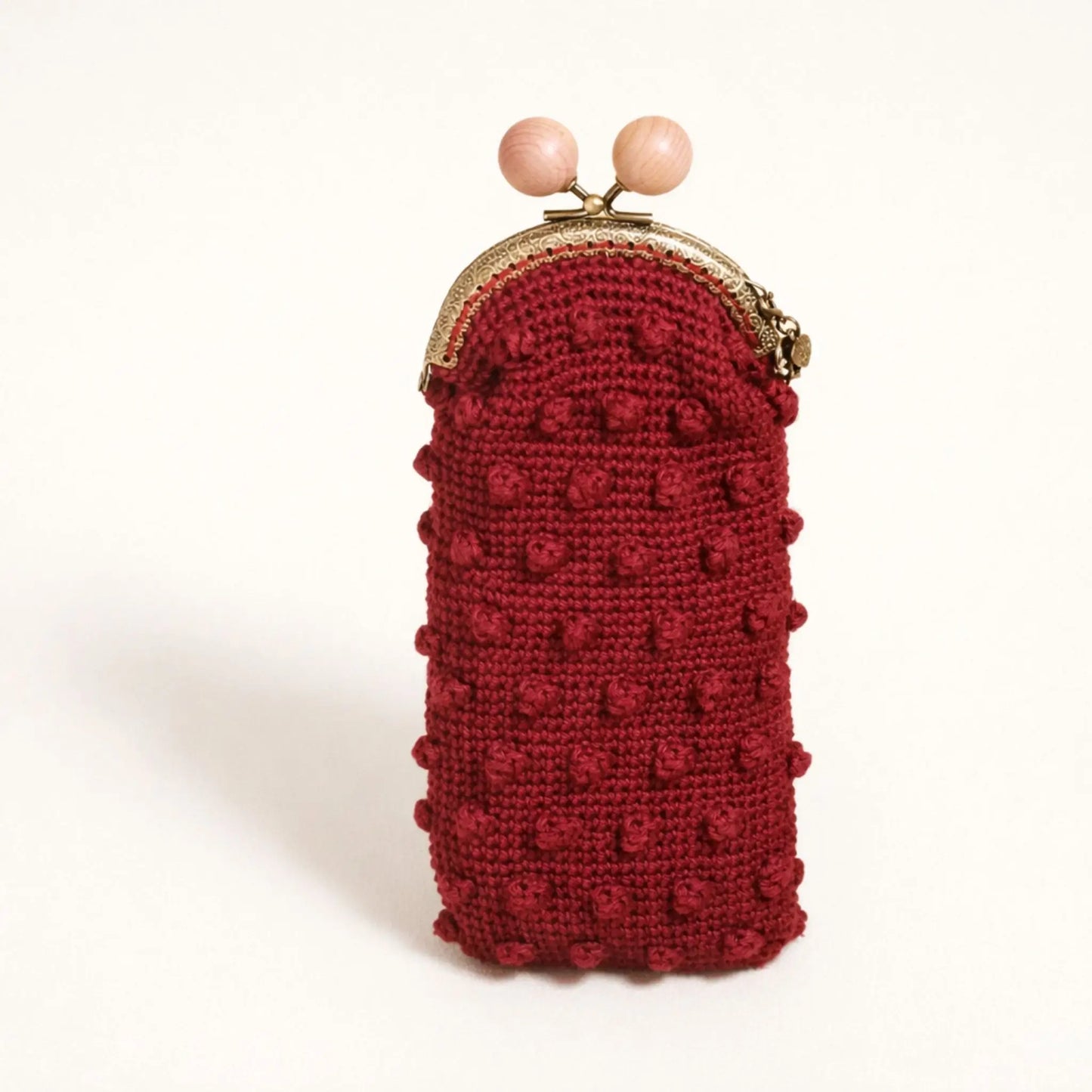 Funda de gafas de crochet PERLA