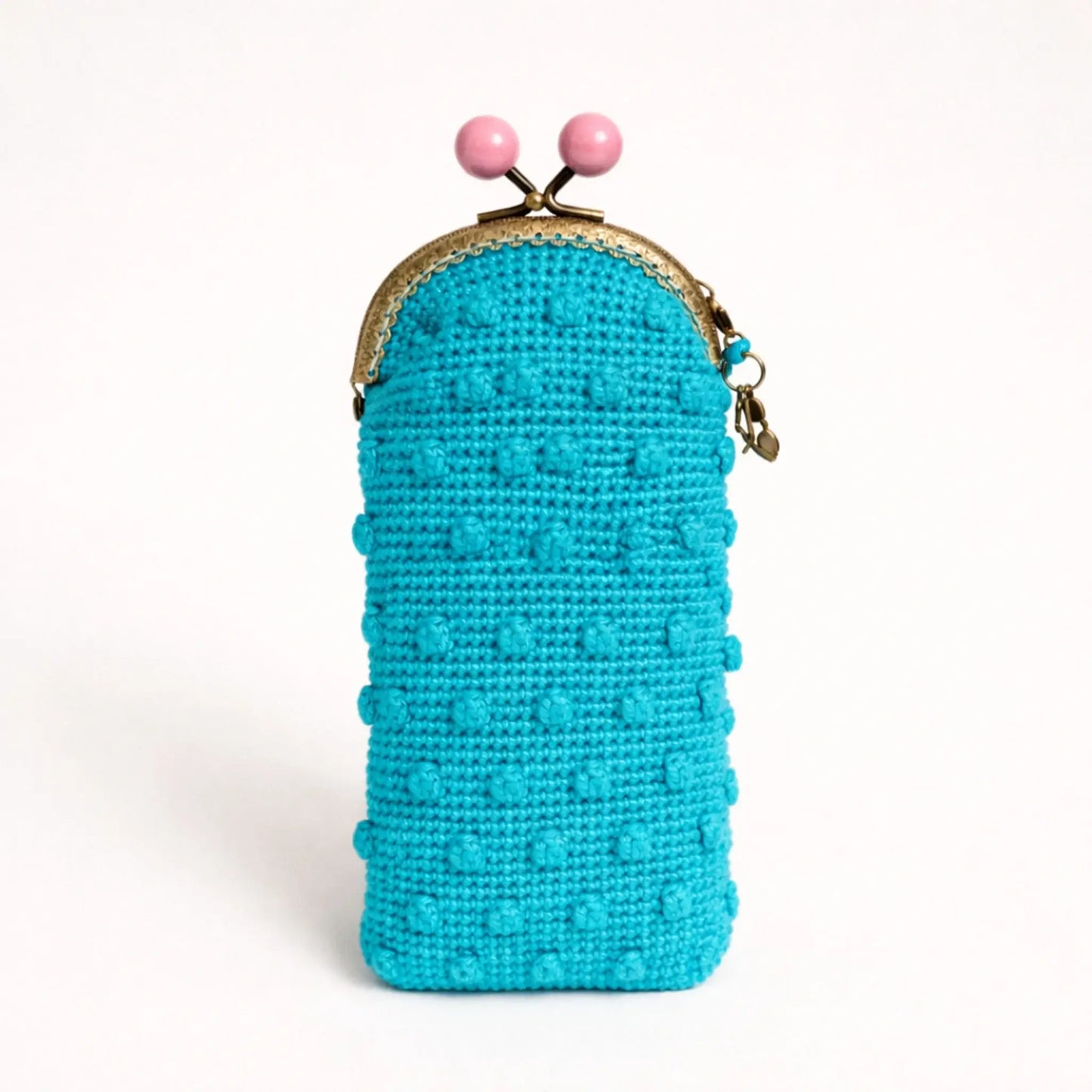 Funda de gafas de crochet PERLA