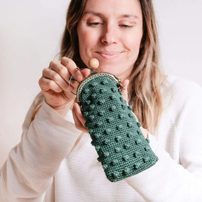 Funda de gafas de crochet PERLA