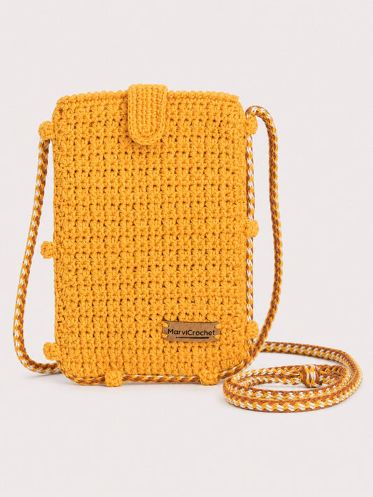 Funda de Crochet para móvil AURORA