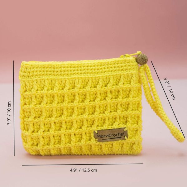 Monedero de Crochet  GOFRE