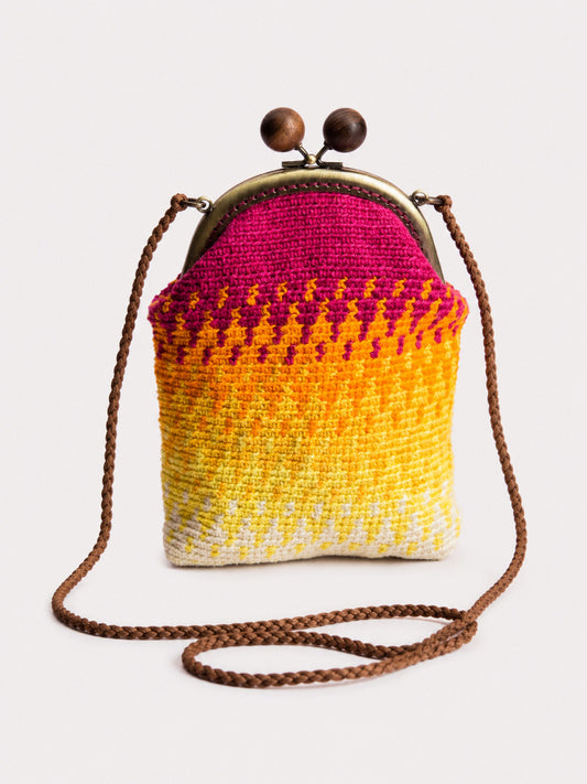 Mini bolso de crochet ÁMBAR
