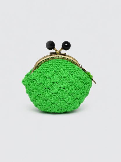 Monedero de crochet CLOROFILA