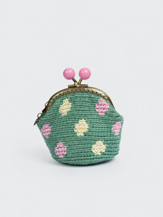Monedero de crochet ABRIL