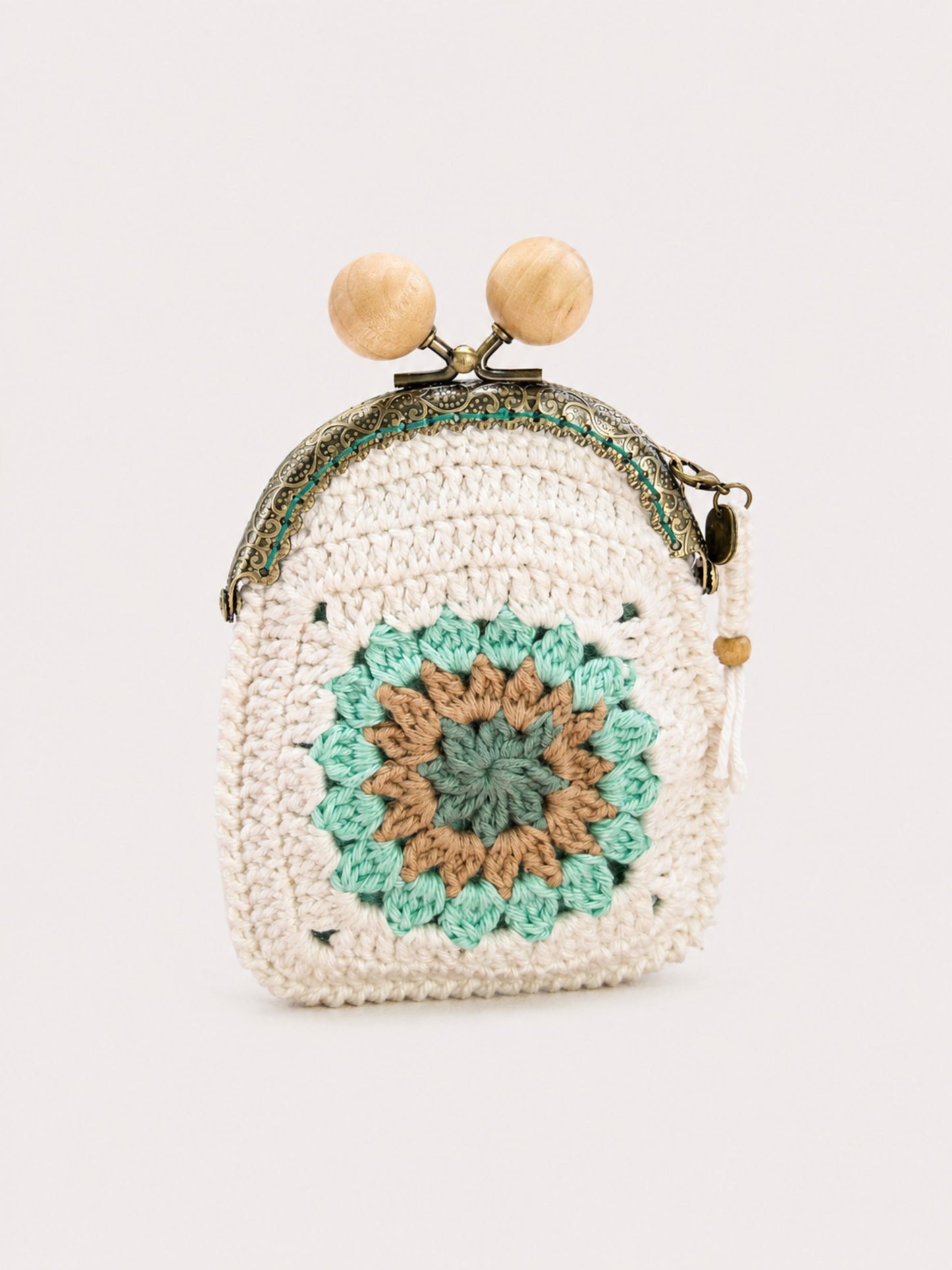 Monedero de crochet IBIZA.