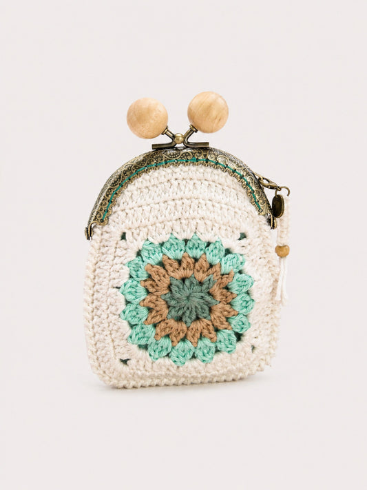 Monedero de crochet IBIZA.