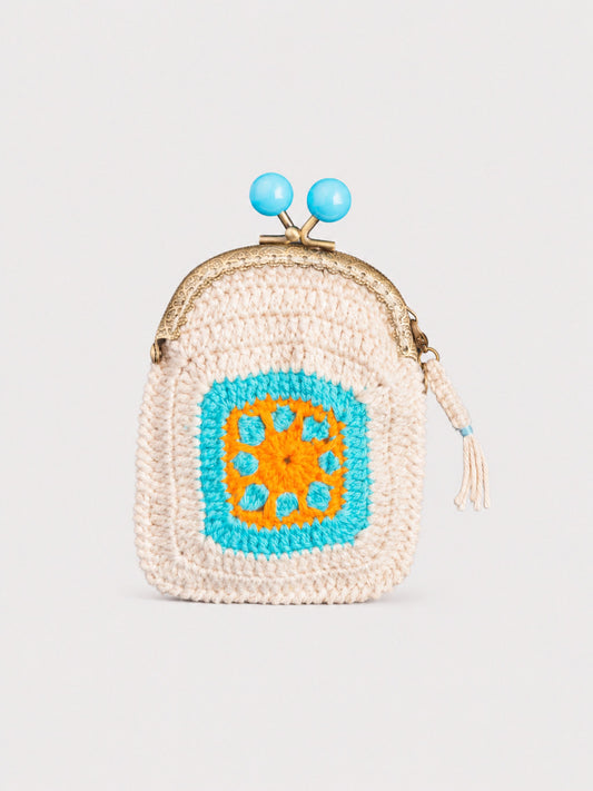Monedero de crochet MÁLAGA