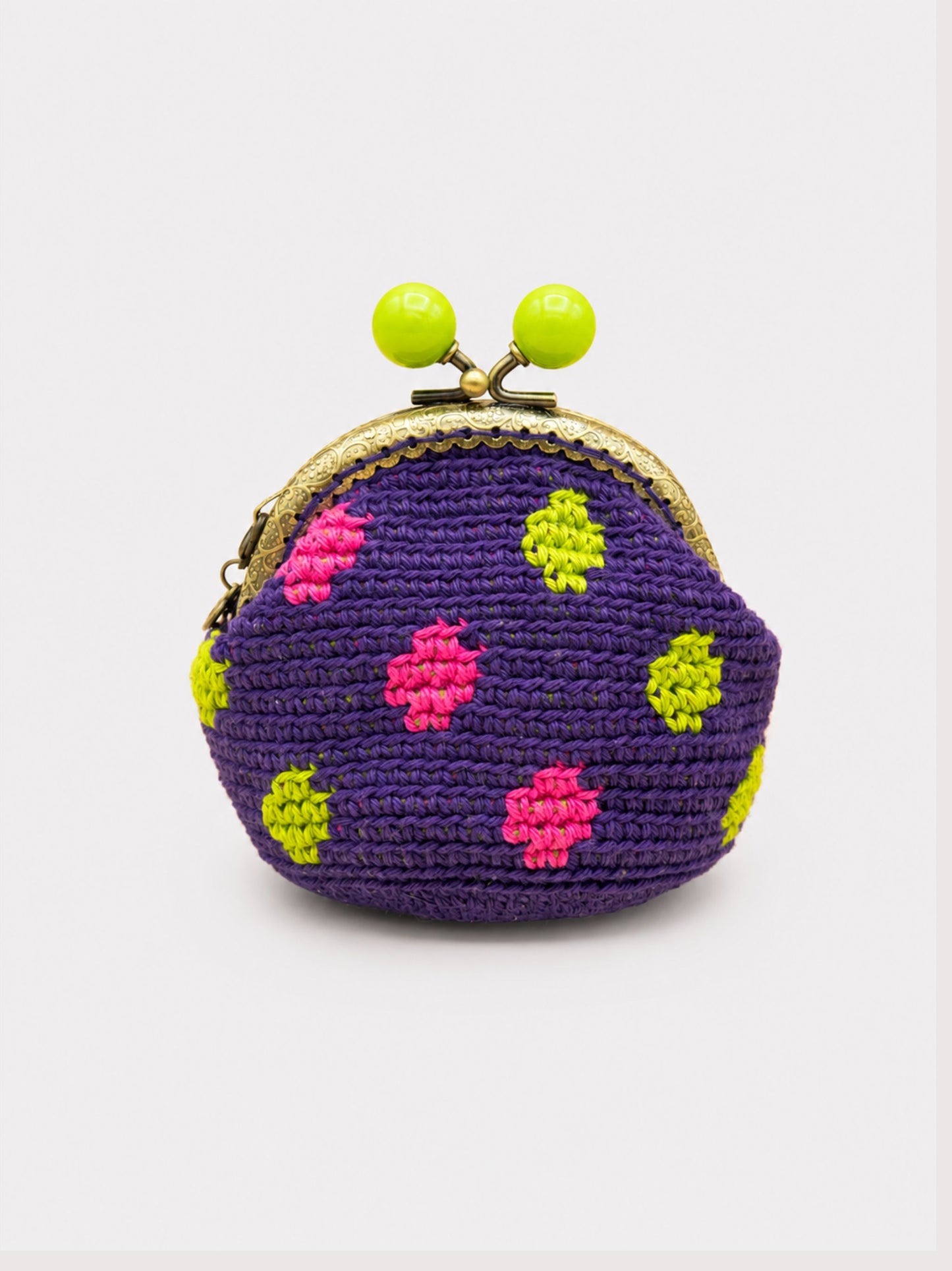 Monedero de crochet ABRIL
