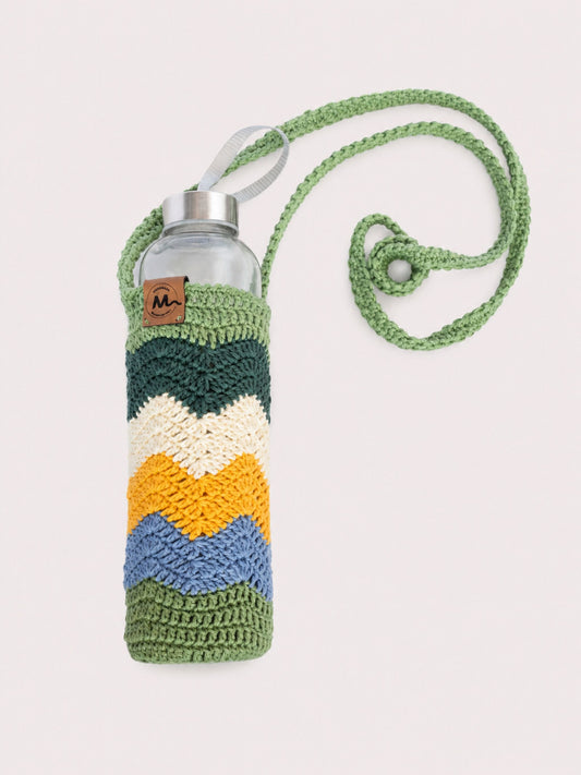 Portabotellas de crochet BREZZA