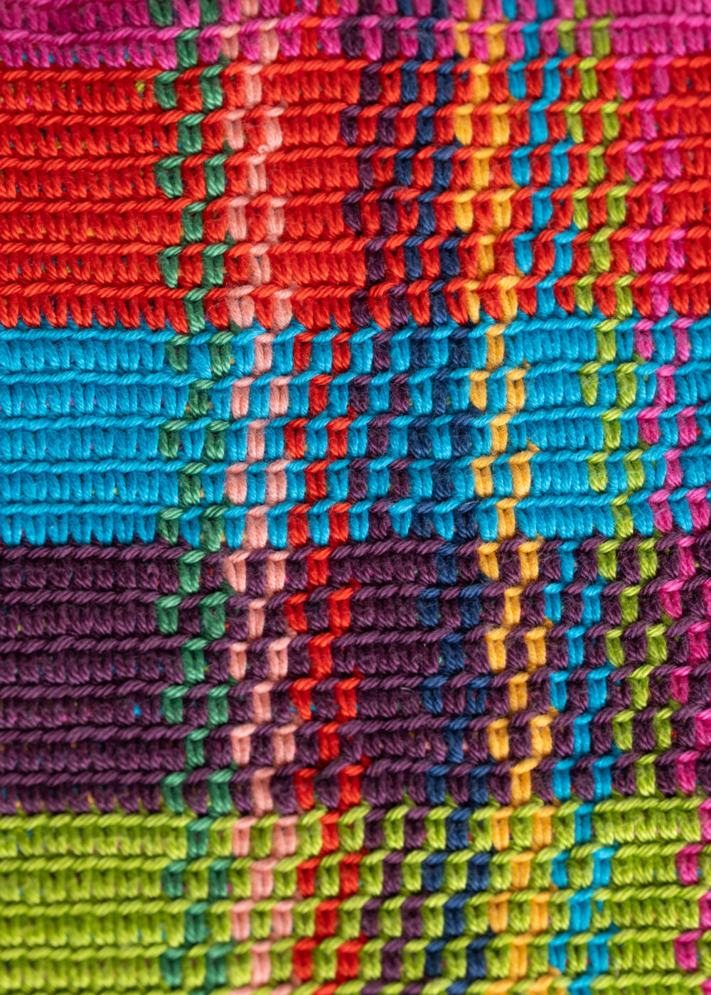 bolso de mano colorido hecho en españa a mano