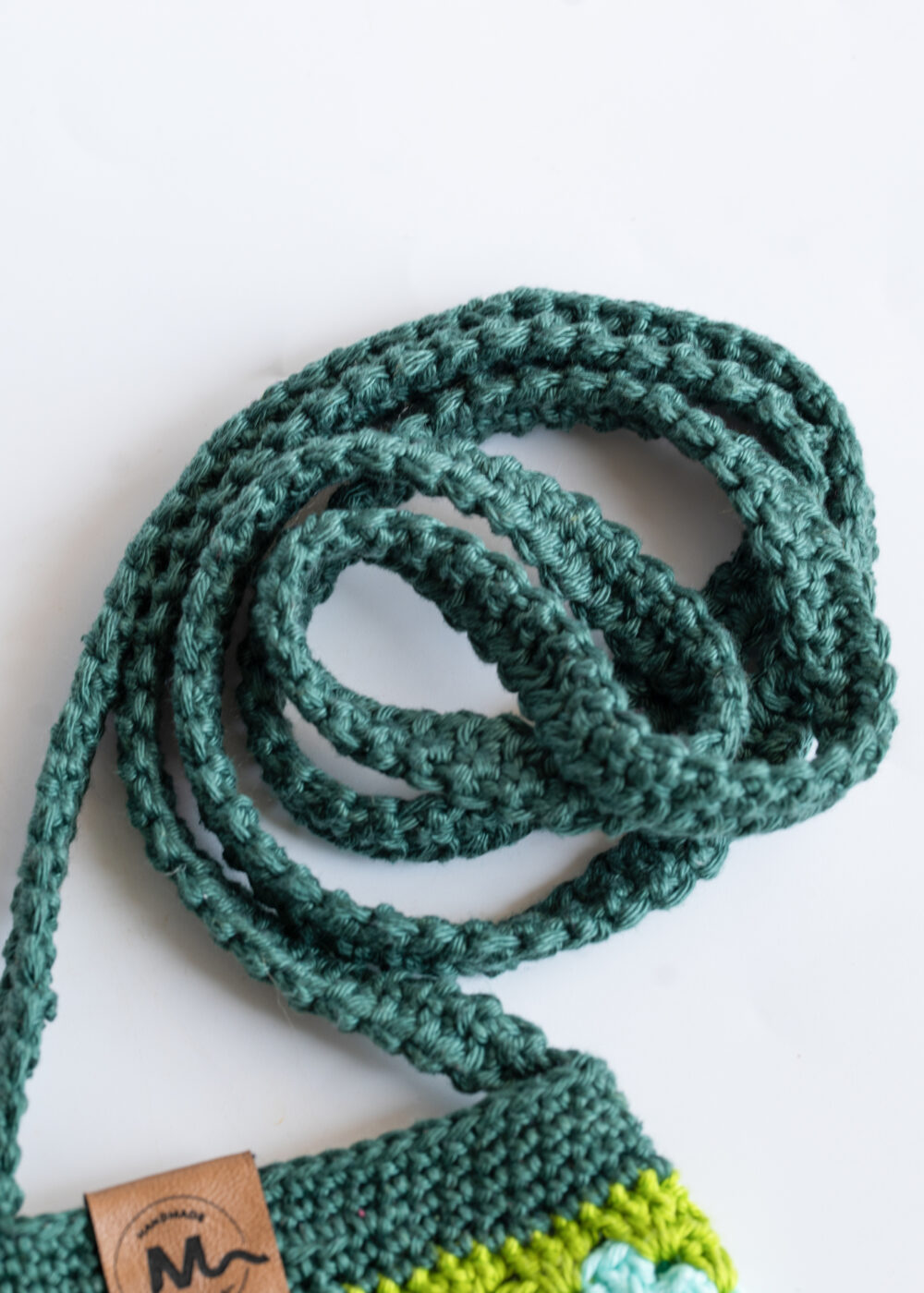 portabotellas hecho en españa de crochet a mano